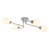NOWOŚĆ ML2756 Lampa sufitowa KING CHROME 4xE27 Milagro