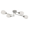 NOWOŚĆ ML2756 Lampa sufitowa KING CHROME 4xE27 Milagro