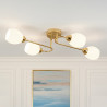 NOWOŚĆ ML2757 Lampa sufitowa KING GOLD 4xE27 Milagro