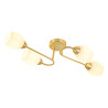 NOWOŚĆ ML2757 Lampa sufitowa KING GOLD 4xE27 Milagro