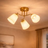 NOWOŚĆ ML2765 Lampa sufitowa PAFOS GOLD 3xE27 Milagro