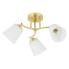 NOWOŚĆ ML2765 Lampa sufitowa PAFOS GOLD 3xE27 Milagro