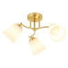 NOWOŚĆ ML2765 Lampa sufitowa PAFOS GOLD 3xE27 Milagro