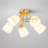 NOWOŚĆ ML2766 Lampa sufitowa PAFOS GOLD 5xE27 Milagro