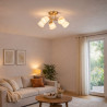 NOWOŚĆ ML2766 Lampa sufitowa PAFOS GOLD 5xE27 Milagro