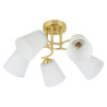 NOWOŚĆ ML2766 Lampa sufitowa PAFOS GOLD 5xE27 Milagro