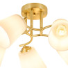 NOWOŚĆ ML2766 Lampa sufitowa PAFOS GOLD 5xE27 Milagro