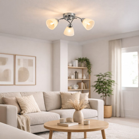NOWOŚĆ ML2758 Lampa sufitowa CLARA 3xE27 Milagro