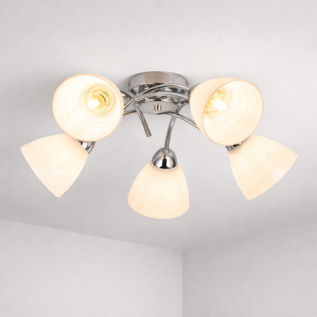 NOWOŚĆ ML2759 Lampa sufitowa CLARA 5xE27 Milagro