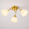 NOWOŚĆ ML2760 Lampa sufitowa CLARA GOLD 3xE27 Milagro
