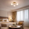 NOWOŚĆ ML2760 Lampa sufitowa CLARA GOLD 3xE27 Milagro