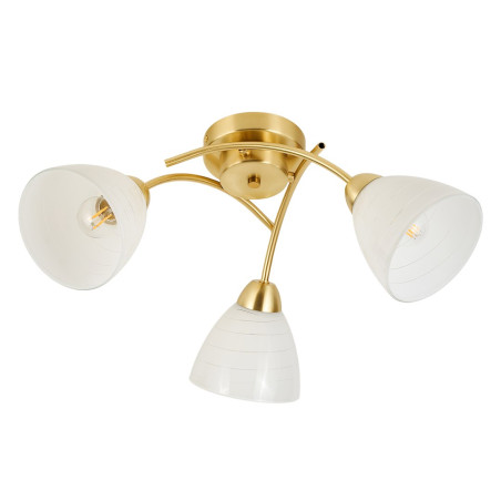 NOWOŚĆ ML2760 Lampa sufitowa CLARA GOLD 3xE27 Milagro