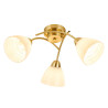NOWOŚĆ ML2760 Lampa sufitowa CLARA GOLD 3xE27 Milagro