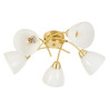 NOWOŚĆ ML2761 Lampa sufitowa CLARA GOLD 5xE27 Milagro