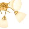 NOWOŚĆ ML2761 Lampa sufitowa CLARA GOLD 5xE27 Milagro