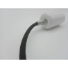 Lampa wisząca NORDIC WOODY biało drewniana 35 cm ST-5097A Step into Design