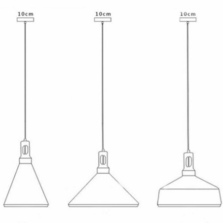 Lampa wisząca NORDIC WOODY biało drewniana 35 cm ST-5097A Step into Design