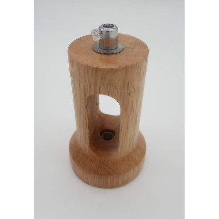 Lampa wisząca NORDIC WOODY biało drewniana 25 cm ST-5097c Step into Design