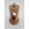 Lampa wisząca NORDIC WOODY biało drewniana 25 cm ST-5097c Step into Design