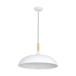 Lampa wisząca SAUCER biała 45 cm ST-5219 white Step into Design