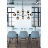 Lampa wisząca ASTRIFERO-10 bursztynowo czarna 90 cm ST-9047-10 amber Step into Design