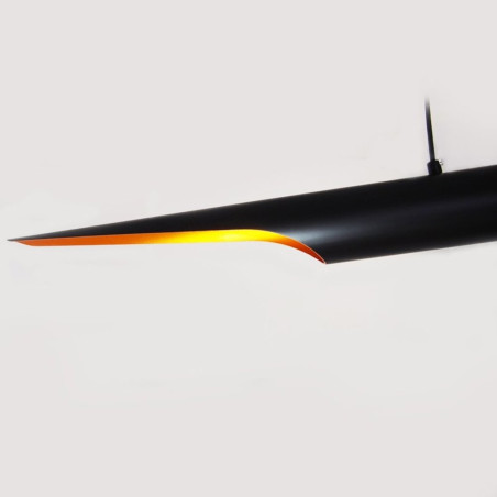 Lampa wisząca BLACK TUBE czarno złota 100 cm ST-0502-1 Step into Design