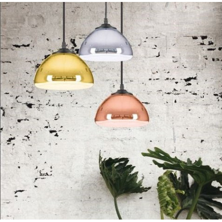 Lampa wisząca VICTORY GLOW M miedziana 30 cm ST-9002M copper Step into Design