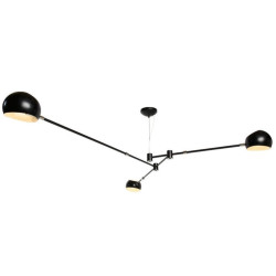Lampa wisząca ASTRONOMY-3 czarna 175 cm ST-5335B-3 BLACK Step into Design