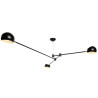 Lampa wisząca ASTRONOMY-3 czarna 175 cm ST-5335B-3 BLACK Step into Design
