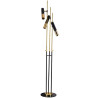 Lampa stojąca GOLDEN PIPE-3 czarno złota 180 cm ST-5718-3 Step into Design
