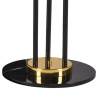 Lampa stojąca GOLDEN PIPE-3 czarno złota 180 cm ST-5718-3 Step into Design