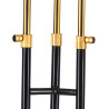 Lampa stojąca GOLDEN PIPE-3 czarno złota 180 cm ST-5718-3 Step into Design
