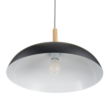 Lampa wisząca SAUCER czarna 45 cm ST-5219 black Step into Design