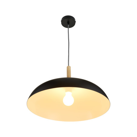 Lampa wisząca SAUCER czarna 45 cm ST-5219 black Step into Design