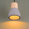 Lampa wisząca CONCRETE czarny beton 12 cm ST-5220-black Step into Design