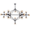 Lampa wisząca ASTRIFERO-21 bursztynowo czarna 165 cm ST-9047-21 Step into Design