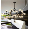 Lampa wisząca ASTRIFERO-21 bursztynowo czarna 165 cm ST-9047-21 Step into Design