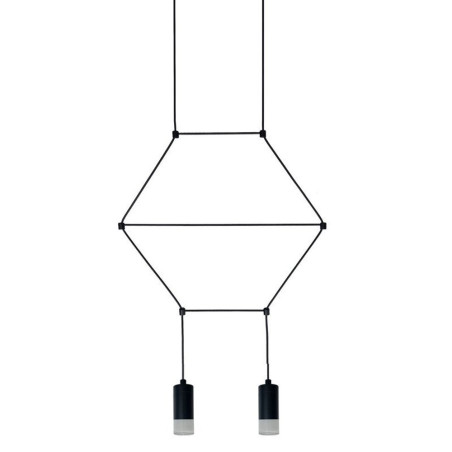 Lampa wisząca LINEA-2 czarna 35 cm ST-5961-2 Step into Design