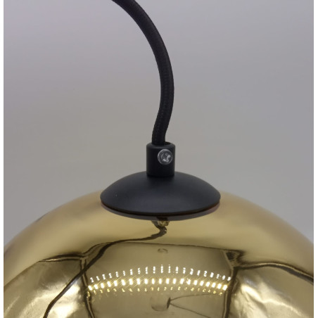 Lampa wisząca MIRROR GLOW - M złota 30 cm ST-9021-M gold Step into Design