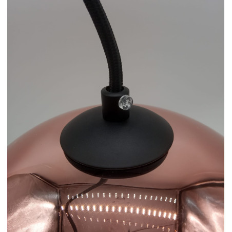 Lampa wisząca MIRROR GLOW - M miedziana 30cm ST-9021-M copper Step into Design