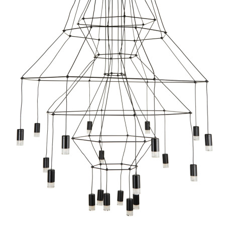 Lampa wisząca LINEA-20 czarna 120cm ST-5961-20 Step into Design