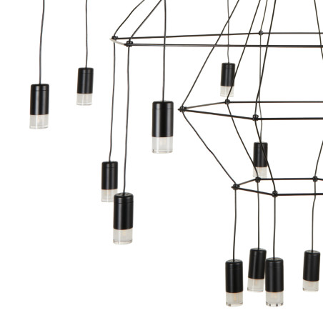 Lampa wisząca LINEA-20 czarna 120cm ST-5961-20 Step into Design