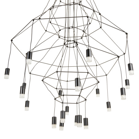 Lampa wisząca LINEA-20 czarna 120cm ST-5961-20 Step into Design