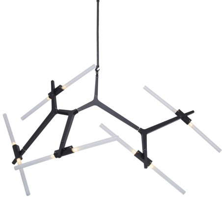 Lampa wisząca STICKS-6 czarna ST-1001-6 black Step into Design