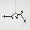 Lampa wisząca STICKS-10 czarna ST-1001-10 black Step into Design
