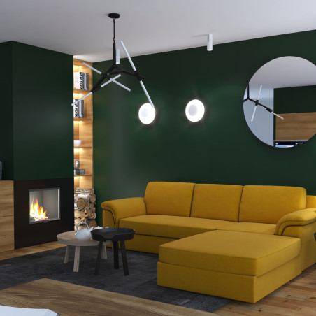 Lampa wisząca STICKS-10 złota ST-1001-10 gold Step into Design