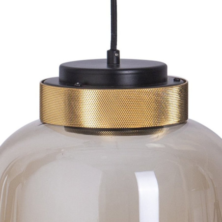 Lampa wisząca BOOM LED bursztynowo złota 25 cm 9969P/A amber Step into Design