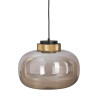 Lampa wisząca BOOM LED bursztynowo złota 35 cm 9969P/B amber Step into Design