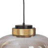 Lampa wisząca BOOM LED bursztynowo złota 35 cm 9969P/B amber Step into Design