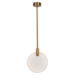 Lampa wisząca MARBLE LED marmurowo złota 30 cm ST-8950-30 Step into Design